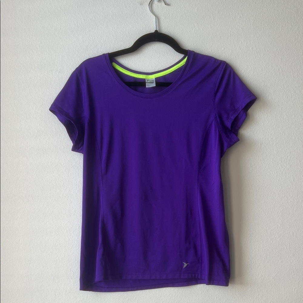Old Navy Vibrant Purple Short Sleeve Tee
